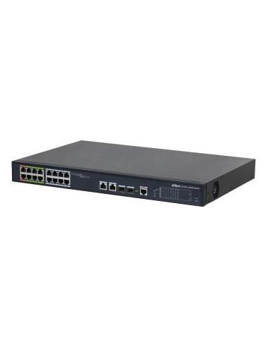 Dahua ePoe DH-LR2218-16ET-240-V2 Switch Gestionado L2 16 Puertos PoE + SFP