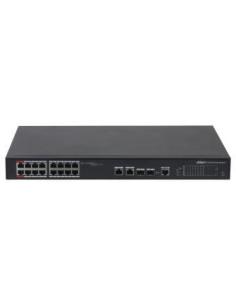 Dahua Poe PFS4218-16ET-240 Switch 16 Puertos Gigabit Ethernet PoE + 2 SFP-1362043