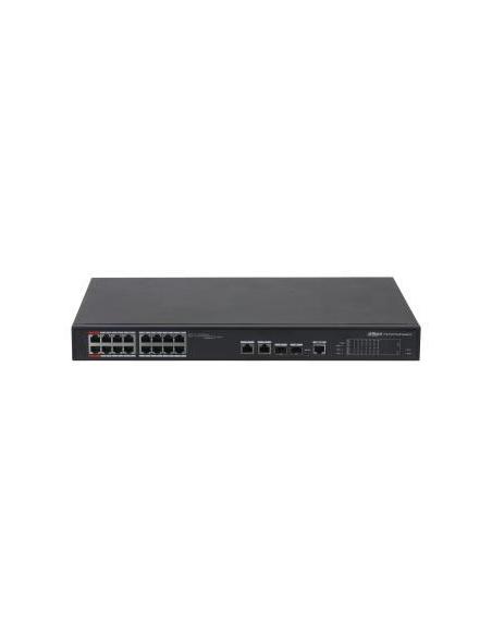 Dahua Poe PFS4218-16ET-240 Switch 16 Puertos Gigabit Ethernet PoE + 2 SFP