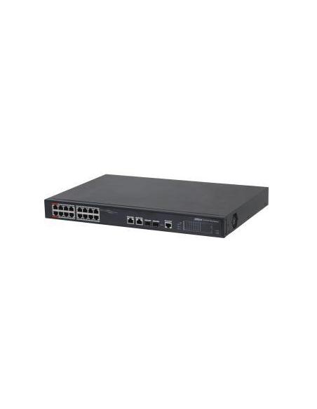 Dahua Poe PFS4218-16ET-240 Switch 16 Puertos Gigabit Ethernet PoE + 2 SFP