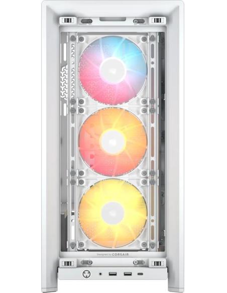 Corsair Frame 4000D RS ARGB Cristal Templado USB 3.2 Blanca
