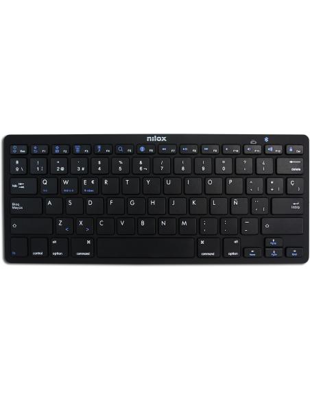 Nilox NXKB01B Teclado Bluetooth Negro