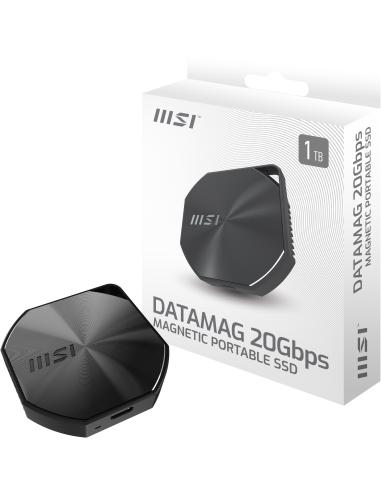 MSI DataMag 20Gbps SSD Externo 2TB USB C 3.2