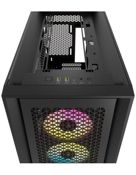 Corsair iCUE LINK 9000D RGB AIRFLOW Full Tower ATX Cristal Templado USB-C Negra