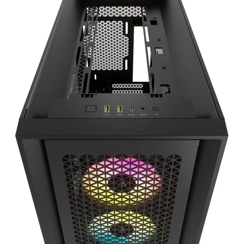 Corsair iCUE LINK 9000D RGB AIRFLOW Full Tower ATX Cristal Templado USB-C Negra