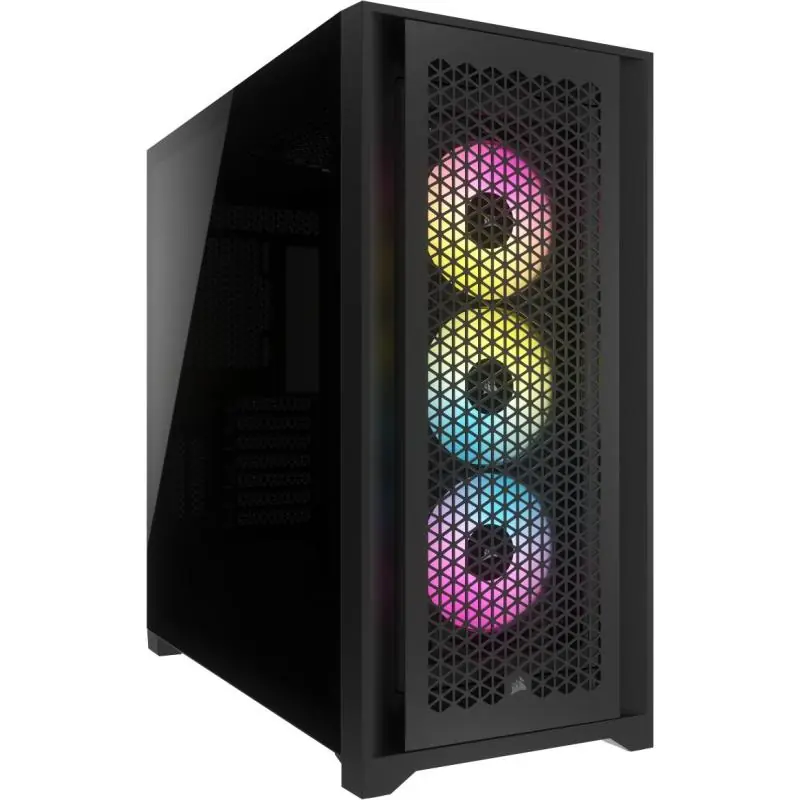 Corsair iCUE LINK 9000D RGB AIRFLOW Full Tower ATX Cristal Templado USB-C Negra