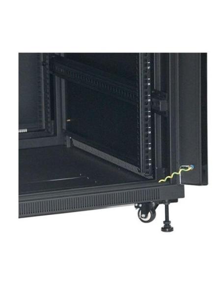 WP WPNRNA22608BS armario rack 22U Rack o bastidor independiente Negro