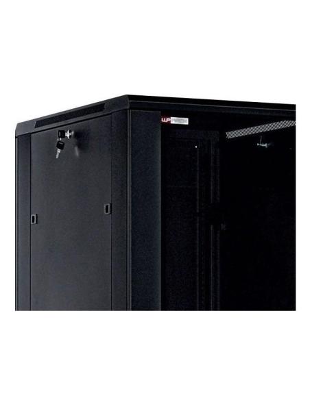 WP WPNRNA22608BS armario rack 22U Rack o bastidor independiente Negro