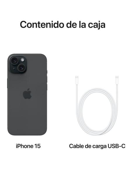 Apple iPhone 15 128GB Negro