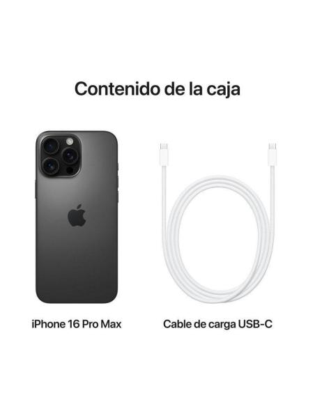 Apple iPhone 16 Pro Max 256GB Titanio Negro