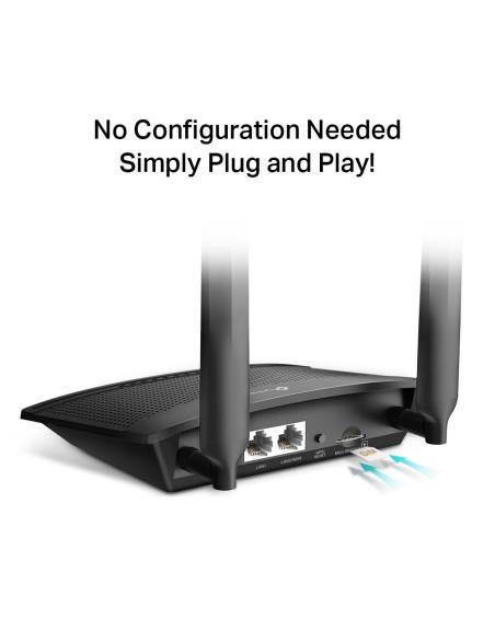 TP-Link TL-MR100 Router Wifi 4 4G LTE 2 Puertos Ethernet