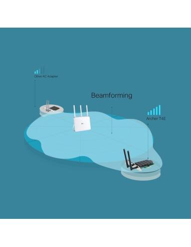 TP-Link Archer T4E Tarjeta de Red Inalámbrica Wifi 5 Doble Banda AC1200