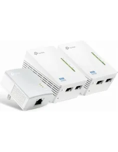 TP-Link TL-WPA4220 TKIT PLC Powerline Red Eléctrica AV600 + WiFi 4 N300 3 Unidades-1016151