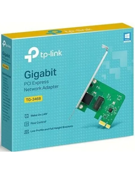 TP-Link TG-3468 Tarjeta de Red Gigabit PCI Express Ethernet