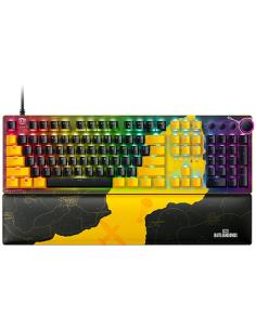 Razer Huntsman V2 PUBG Edition Teclado Gaming Mecánico Switch Red Lineal Amarillo/Negro Teclado USA