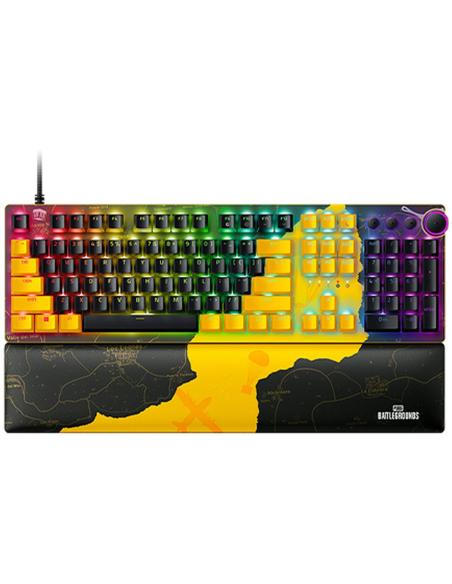 Razer Huntsman V2 PUBG Edition Teclado Gaming Mecánico Switch Red Lineal Amarillo/Negro Teclado USA