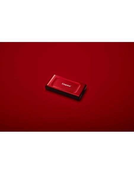 Kingston XS1000 1TB SSD Externo USB-C Rojo
