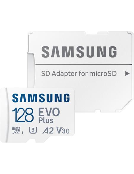Samsung MicroSDHC EVO Plus 128GB Clase 10 + Adaptador SD