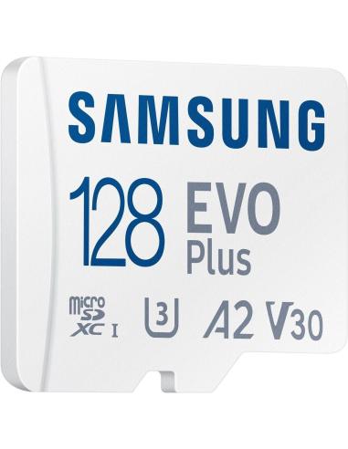 Samsung MicroSDHC EVO Plus 128GB Clase 10 + Adaptador SD