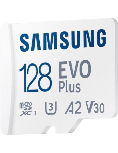 Samsung MicroSDHC EVO Plus 128GB Clase 10 + Adaptador SD