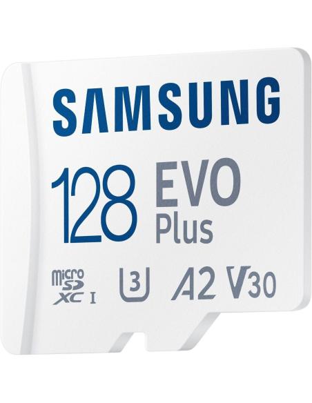 Samsung MicroSDHC EVO Plus 128GB Clase 10 + Adaptador SD