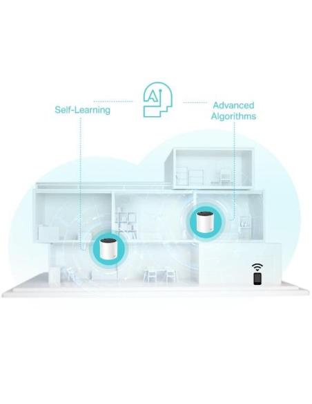 TP-Link Deco X553 Sistema Mesh WiFi 6 Doble Banda AX3000 3 Unidades