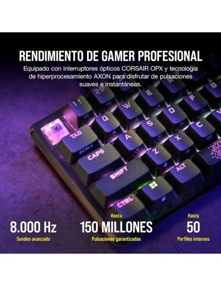 Corsair K65 PRO MINI Teclado Óptico Mecánico Gaming 65 % RGB OPX