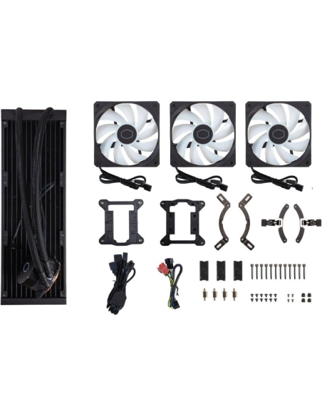 Cooler Master MasterLiquid 360L Core ARGB Kit de Refrigeración Líquida