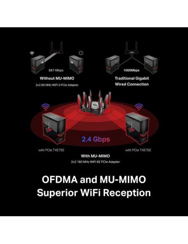 TP-Link Archer TXE75E Adaptador PCIe AXE5400 WiFi 6E Bluetooth 5.2