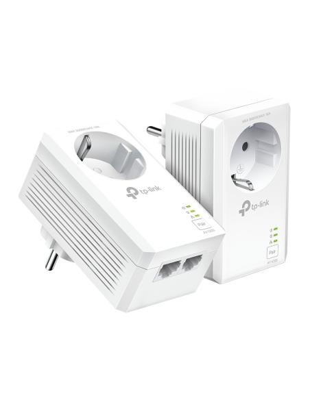 TP-Link TL-PA7027P KIT PLC Powerline Red Eléctrica AV1000 Gigabit con 2 Puertos Gigabit