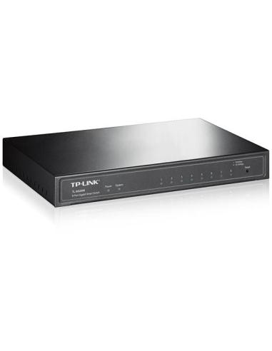 TP-Link TL-SG2008 Switch 8 Puertos Gigabit Ethernet Gestionado Negro