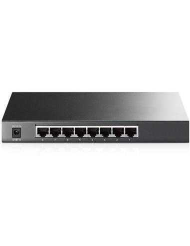 TP-Link TL-SG2008 Switch 8 Puertos Gigabit Ethernet Gestionado Negro