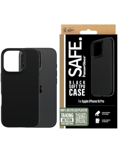 PanzerGlass SAFE95901 SAFE TPU Funda para iPhone 16 Pro Negra