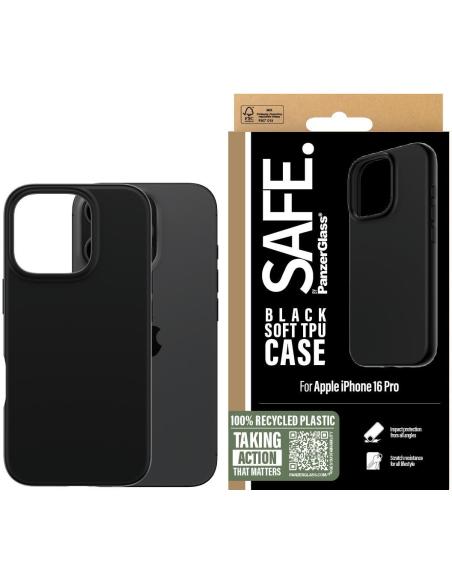 PanzerGlass SAFE95901 SAFE TPU Funda para iPhone 16 Pro Negra