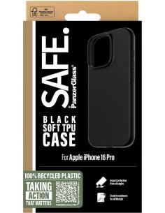 PanzerGlass SAFE95901 SAFE TPU Funda para iPhone 16 Pro Negra-AATFYC3533