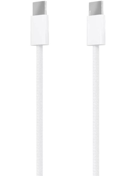 Aisens A107-0856 Cable USB-C para Dispositivos Apple 60 W 2 M Blanco