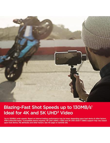 SanDisk Extreme A2 U3 V30 512GB MicroSDHC UHS-I Clase 10