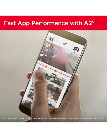 SanDisk Extreme A2 U3 V30 512GB MicroSDHC UHS-I Clase 10