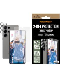 PanzerGlass 2-in-1 Protection Protector de Pantalla y Cámara para Samsung Galaxy S25 Ultra-AATFYC3478