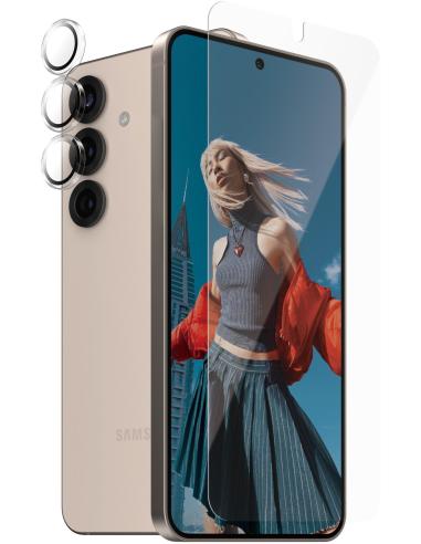 PanzerGlass 2-in-1 Protection Protector de Pantalla y Cámara para Samsung Galaxy S25