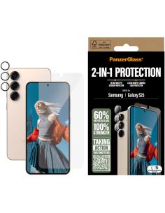 PanzerGlass 2-in-1 Protection Protector de Pantalla y Cámara para Samsung Galaxy S25-AATFYC3479