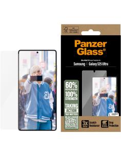 PanzerGlass Ultra Wide Fit Protector de Pantalla para Samsung Galaxy S25 Ultra-AATFYC3487