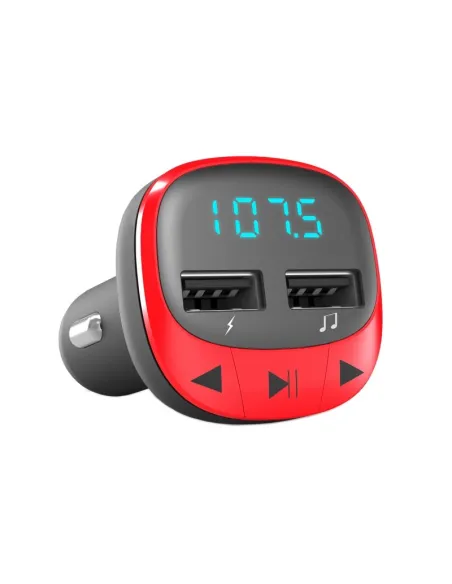 Energy sistem Car Transmitter FM Red (microSD,MP3)