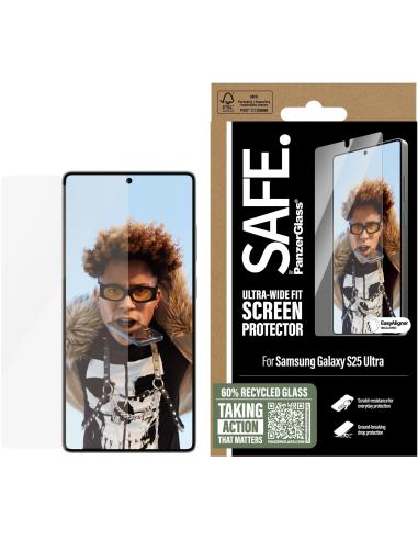 PanzerGlass SAFE Protector de Pantalla para Samsung Galaxy S25 Ultra