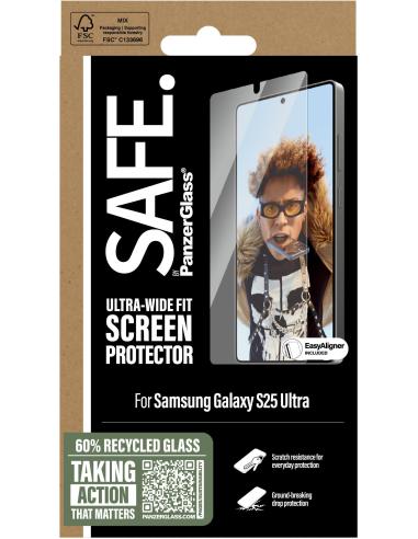 PanzerGlass SAFE Protector de Pantalla para Samsung Galaxy S25 Ultra