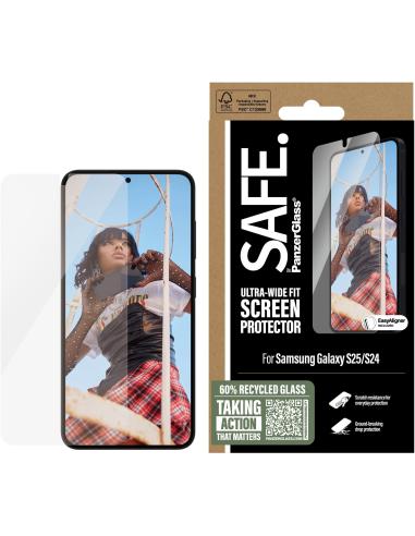 PanzerGlass SAFE Protector de Pantalla para Samsung Galaxy S24/S25