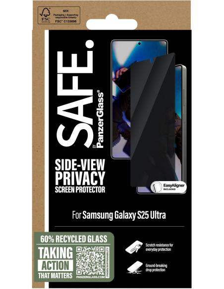 PanzerGlass Side View Privacy Protector de Pantalla con Privacidad para Samsung Galaxy S25 Ultra