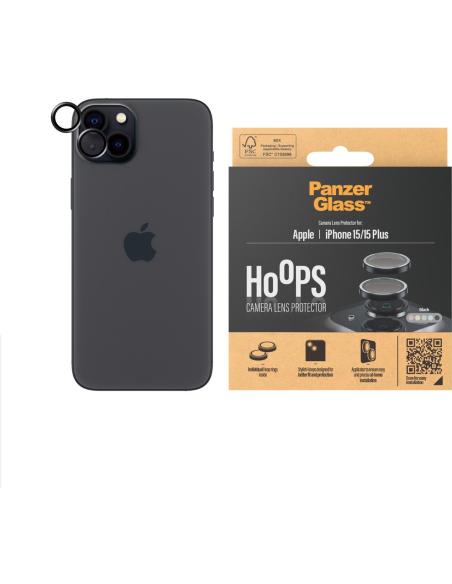 PanzerGlass Lens Protector Rings HOOP Protector de Lente para iPhone 15/15 Plus
