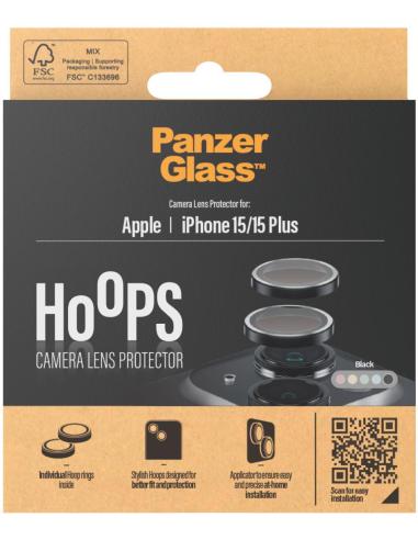 PanzerGlass Lens Protector Rings HOOP Protector de Lente para iPhone 15/15 Plus