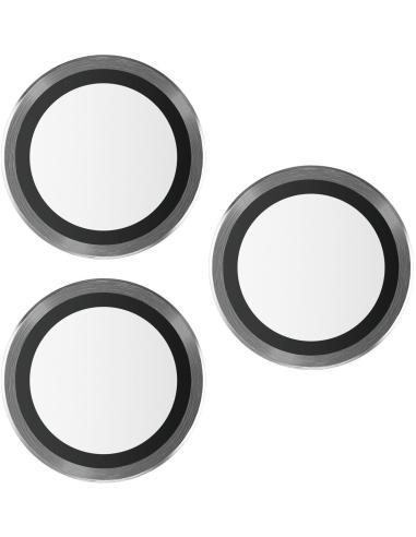 PanzerGlass Camera Rings Protectores de Cámara para iPhone 14 Pro/Pro Max Negros